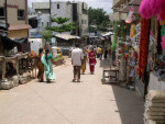 Op straat in Hyderabad