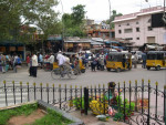 Op straat in Hyderabad
