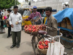 Op straat in Hyderabad