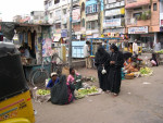 Op straat in Hyderabad