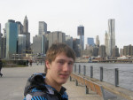 Skyline van Manhattan vanaf Brooklyn 