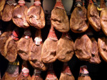 Hammen in de supermarkt