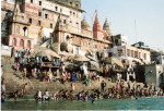 India: Aan de Ganges in Varanasi