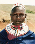 Tanzania: Vrouw van de Masai 